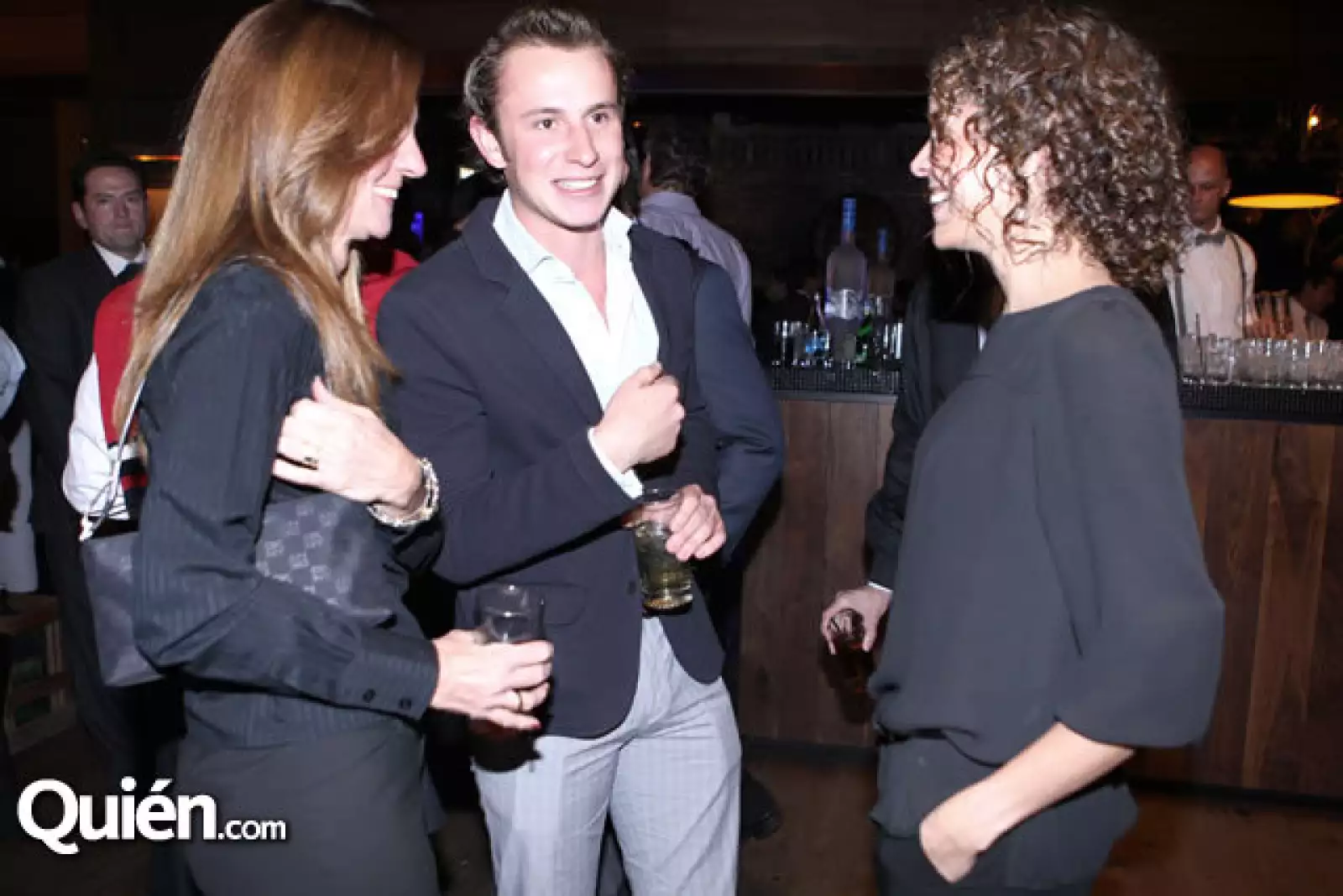 Adriana Rieye,José Ignacio Lozano y Viviana Canales