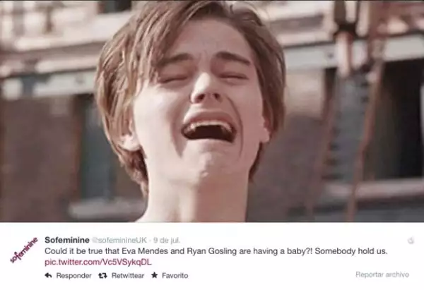 `¿Será verdad que Eva Mendes y Ryan Gosling están esperando un bebé? Que alguien nos ayude´, dice otro de los mensajes.