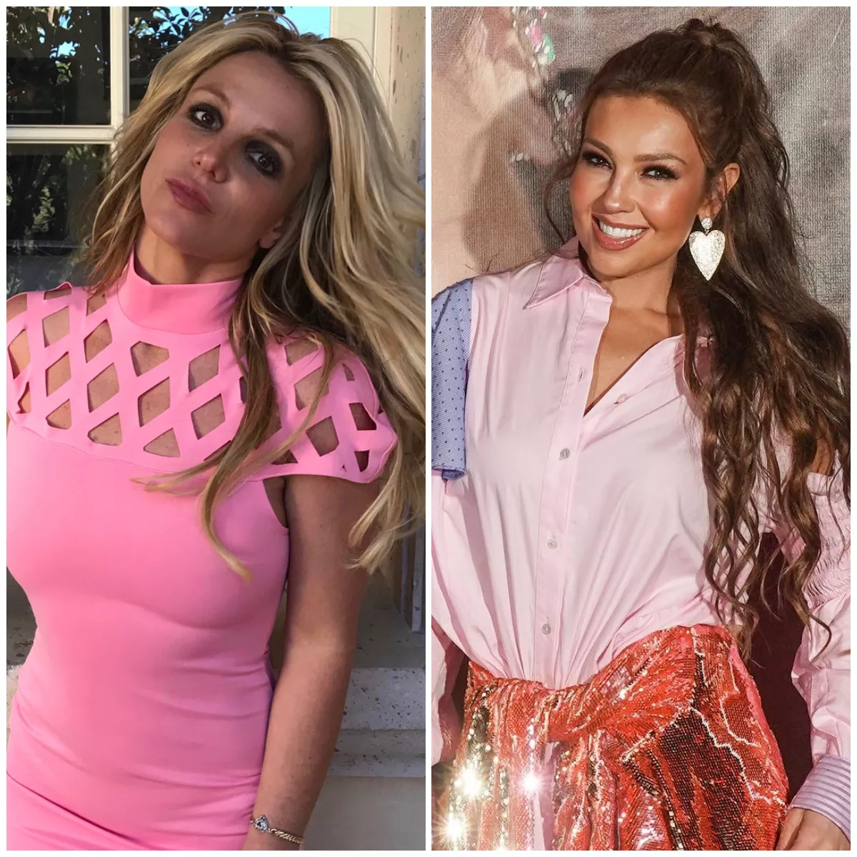 Britney Spears y Thalía