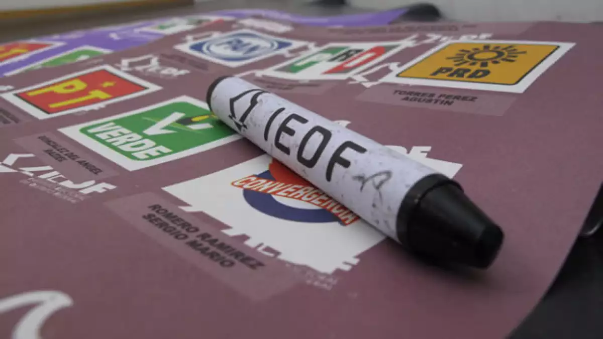Boleta electoral