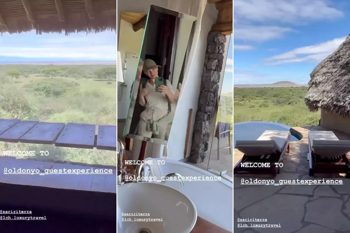 Ludwika Paleta se fue de viaje a África