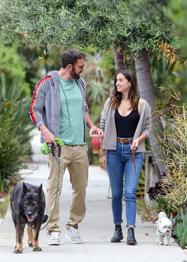 Ben Affleck and Ana de Armas out and about, Los Angeles, USA - 01 Jul 2020
