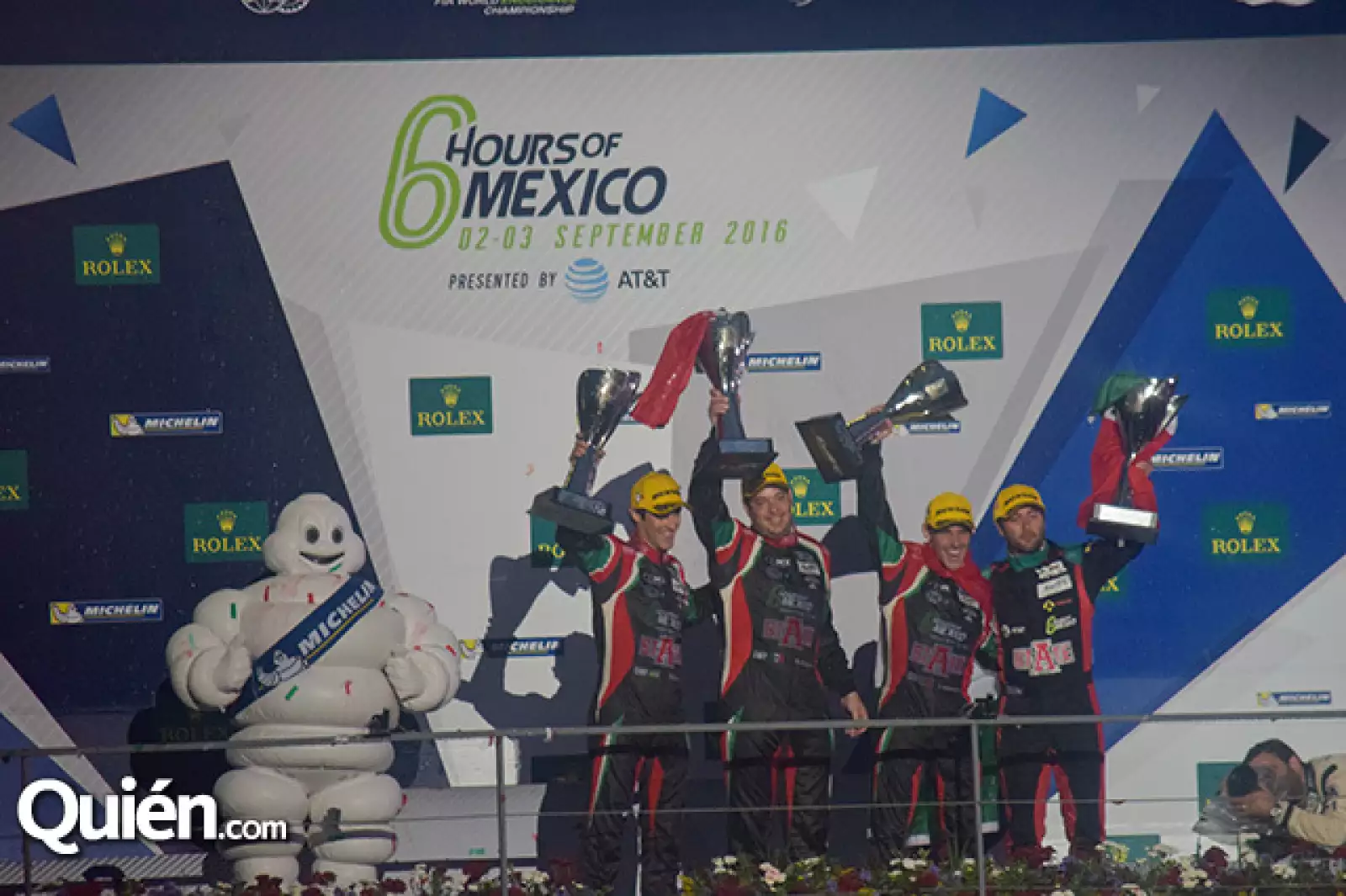 Ganadores Cat. RGR Sport by Morand quedando México en 1er. Lugar