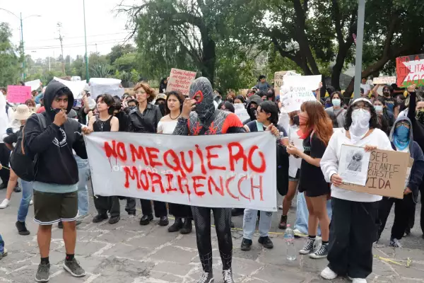 Manifestación CCH Sur