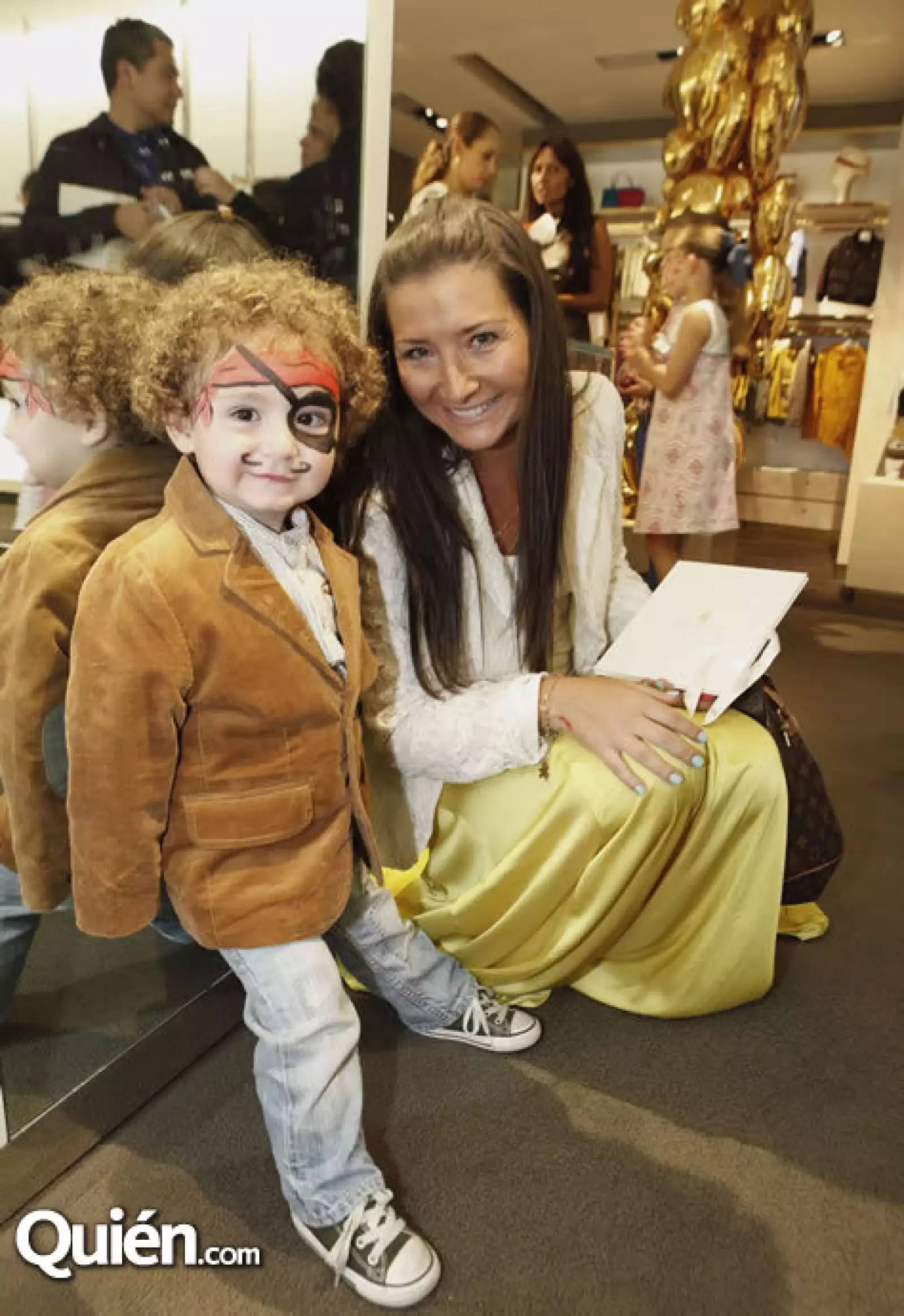 Luca Reséndiz y Geraldine Álvarez