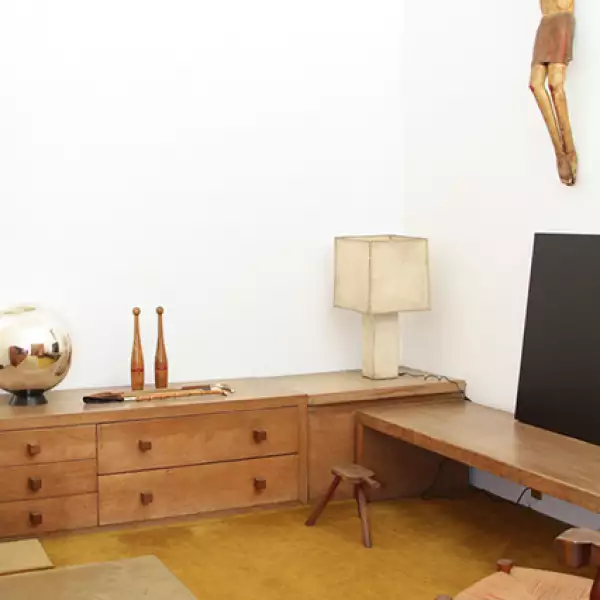 Aspecto de la Casa Luis Barragán