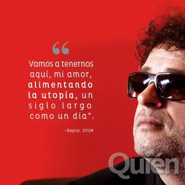 10 frases de amor y pasión de Gustavo Cerati