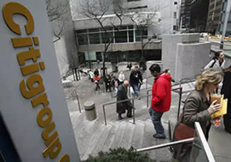 Citigroup acumula cinco trimestres con ganancias consecutivas. (Archivo)