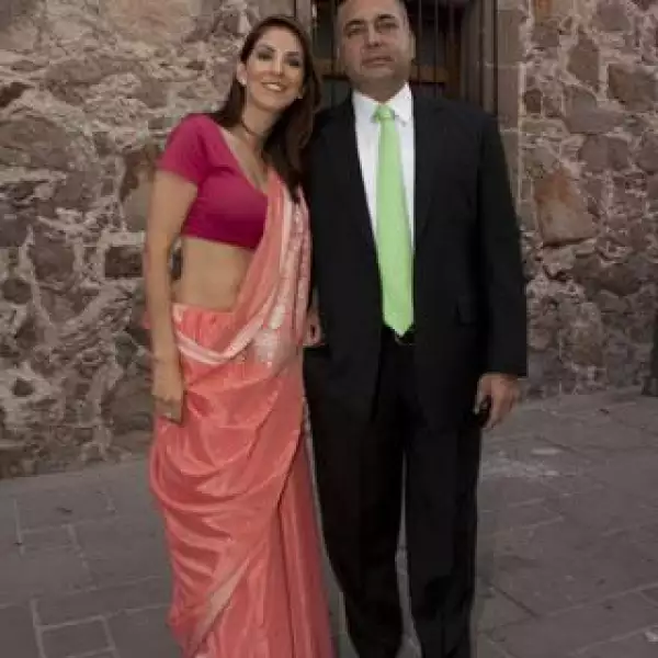 Mari Rouss Villegas de Sandhú y Tony Sandhú