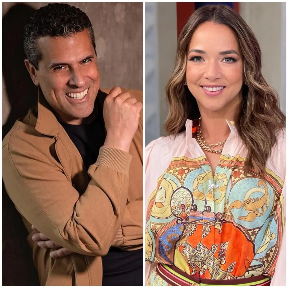 Marco Antonio Regil y Adamari López
