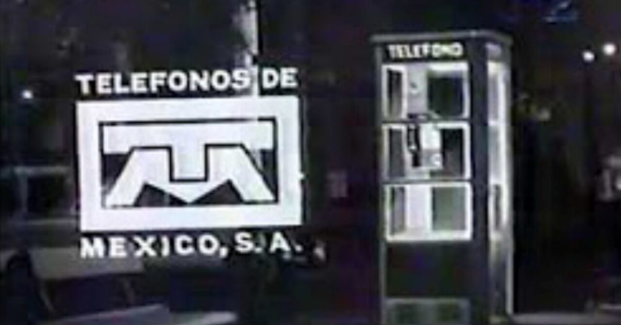 Antes de Telmex, dos compañías telefónicas competían en México y sus clientes no podían llamarse entre sí