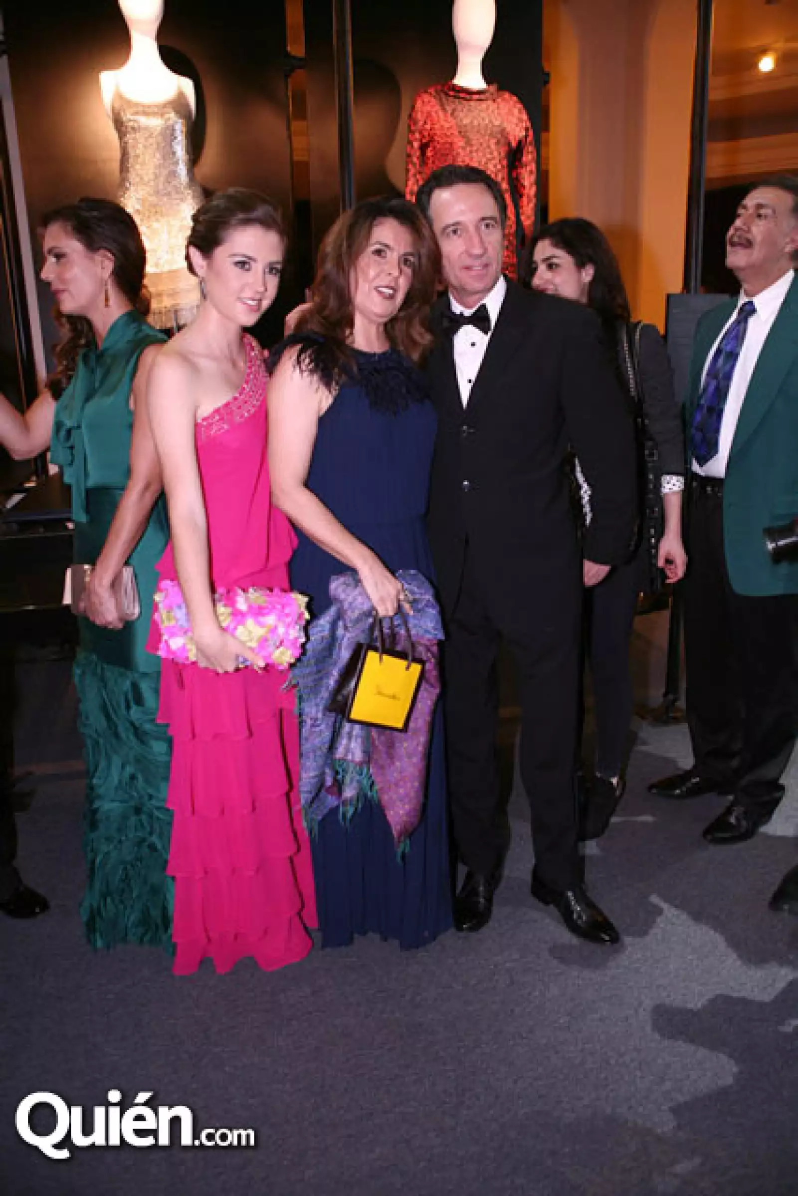 Tamara Hevia, Teresa Baillères y Gonzalo Hevia