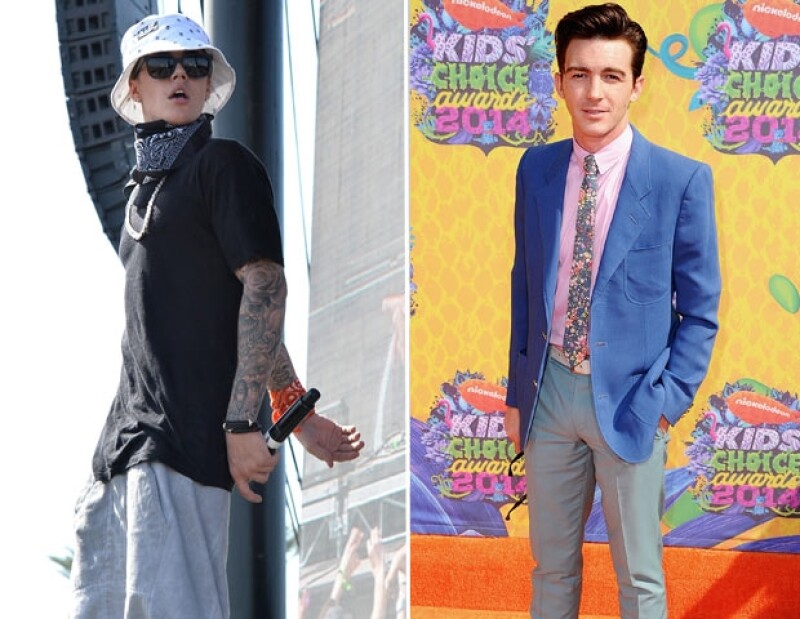 En varias ocasiones Drake Bell había descalificado a Bieber, sin embargo, él nunca había respondido.