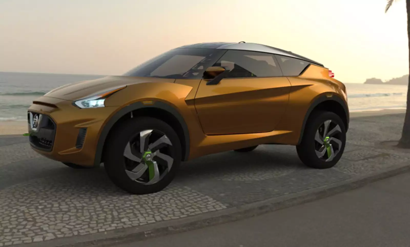 El auto de colores exóticos está pensado para el sector juvenil del país sudamericano.