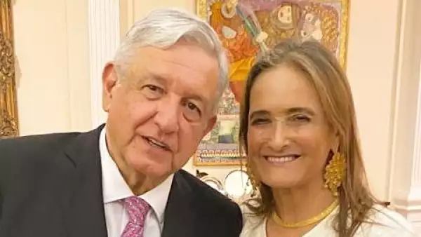 Andrés Manuel López Obrador y Patricia Armendáriz