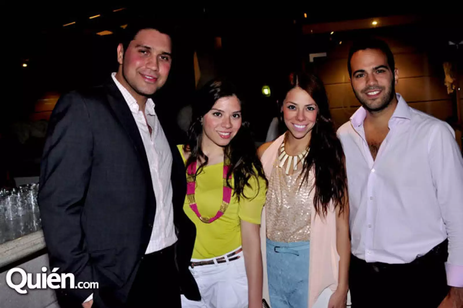 Raúl Heredia, Ana Cuevas, Andrea Monarrez y Anuar Musalem