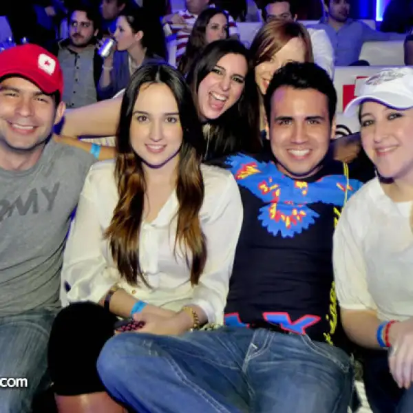 José Luis Cruz, Andrea Gauna, Oscar Reyes y Elsa Saldaña