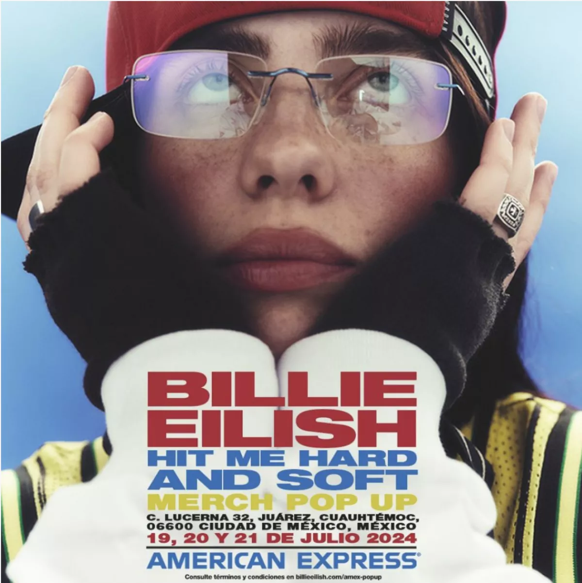 Billie Eilish pop up store Ciudad de México