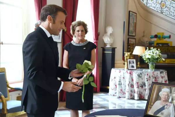 El presidente Emmanuel Macron