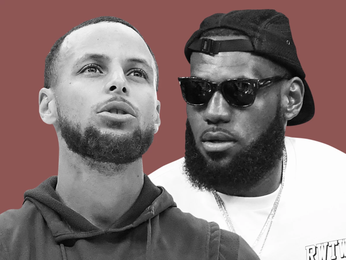 NBA LeBron James Stephen Curry Lakers Warriors