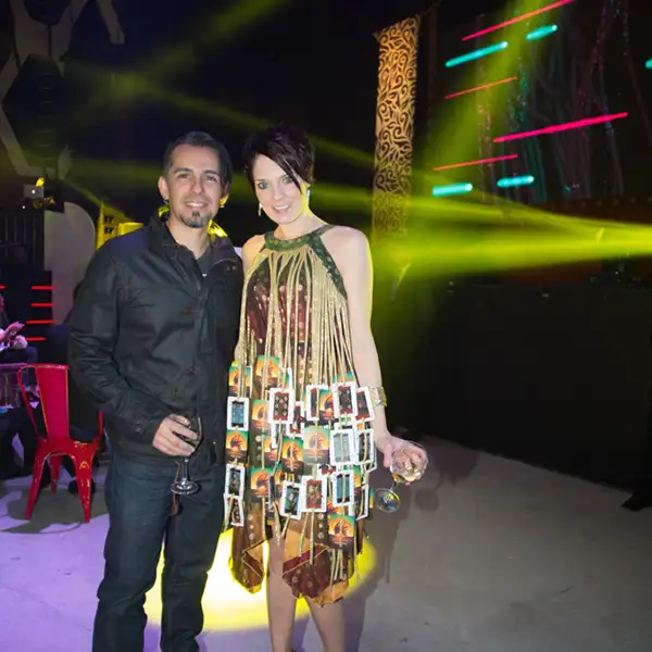 Carlos López y Karen Tomcit