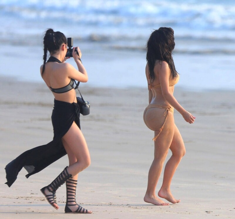 La fotógrafa tras los pasos de Kardashian.