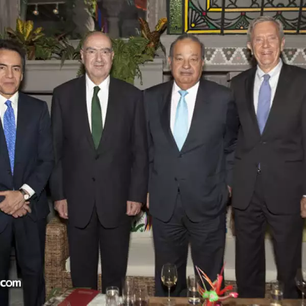 Omar Vidal,José Guerra Abud,Carlos Slim,Bruce Babbitt