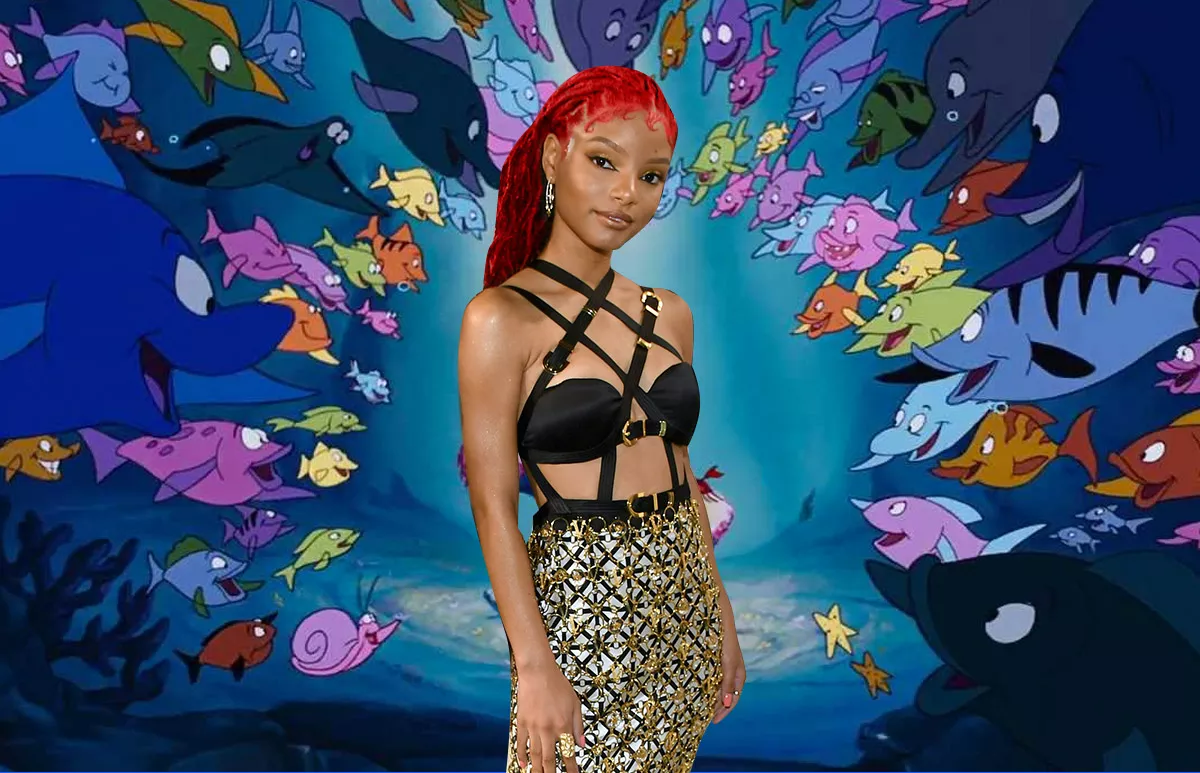 halle-bailey-sirenita-pelirroja