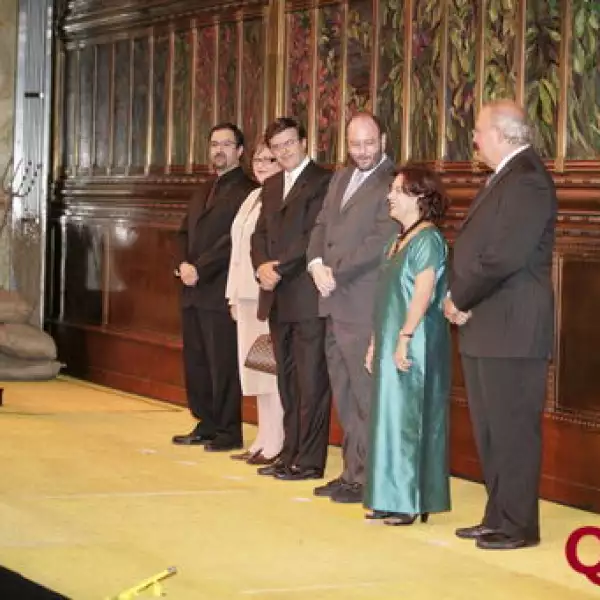 José Wolfer, Elena Cepeda, Marcelo Ebrard, Sergio Vera, Teresa Franco, Sergio Autrey