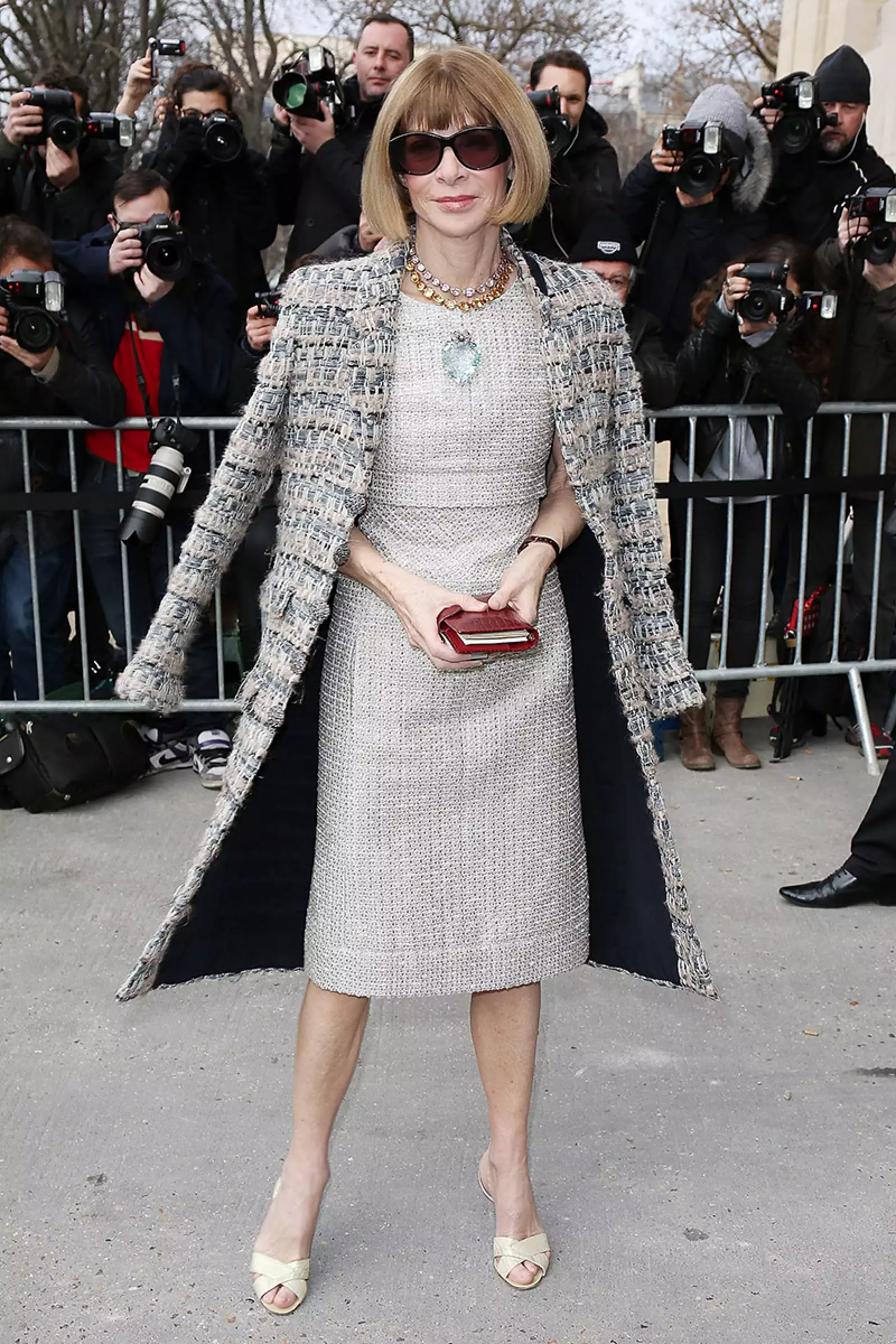 Chanel : Outside Arrivals  - Paris Fashion Week Womenswear Fall/Winter 2014-2015