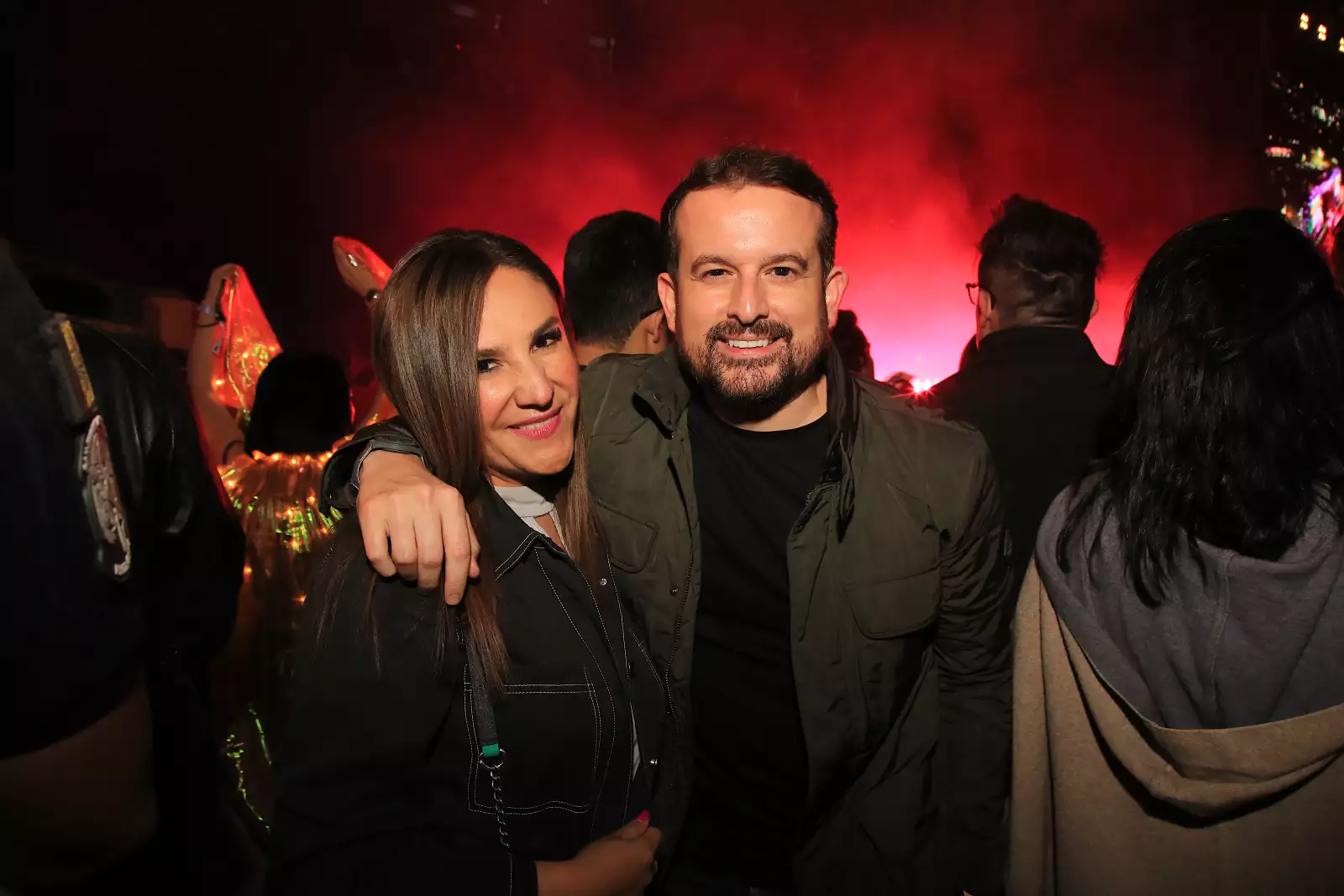 Eddy Breach y Laura Sierra 