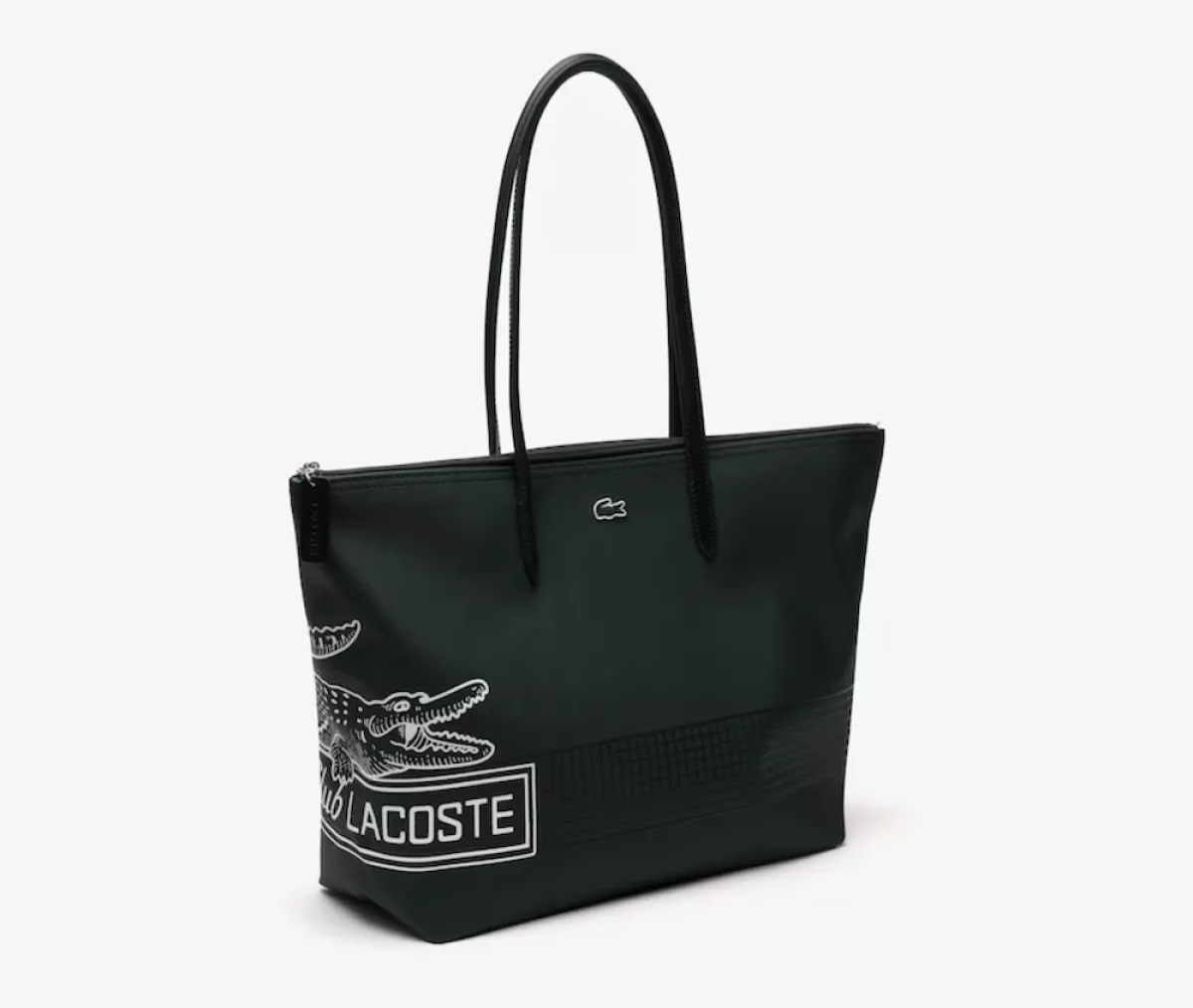 Bolsa verde de Lacoste.