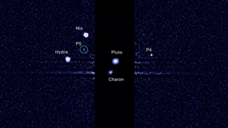 hubble encuentra quina luna en pluton