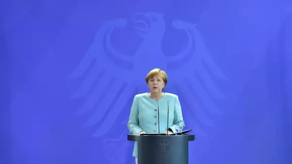 La canciller alemana Angela Merkel calificó al 'brexit' como "un golpe contra Europa y el proceso de unificación".
