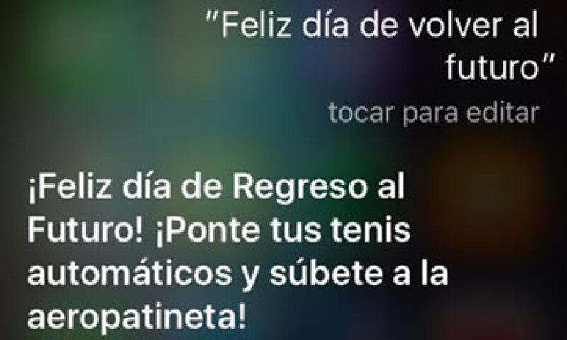 Hoy Es El Futuro Y Siri Te Lo Recuerda Con Estas Frases