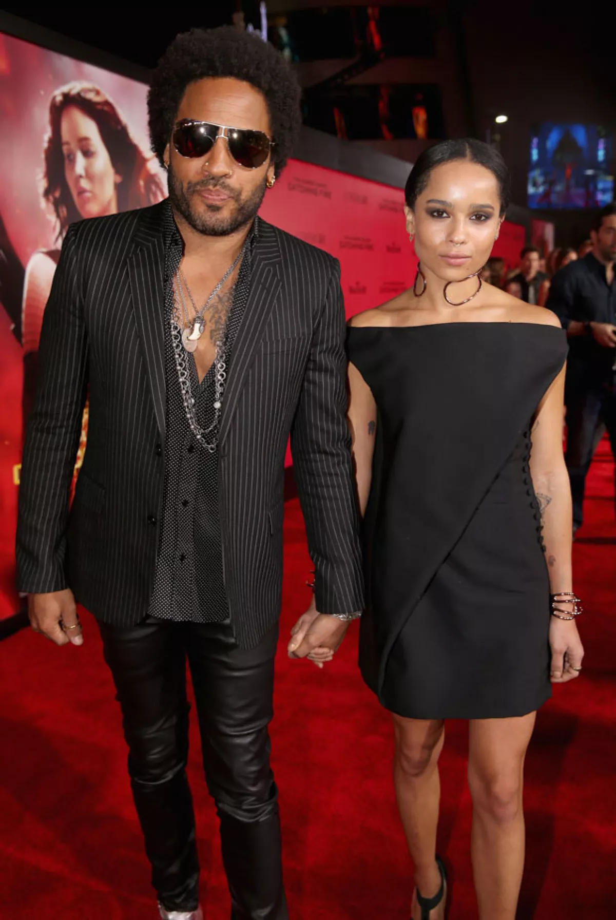 Ella es la guapa hija del cantante Lenny Kravitz.