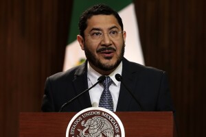 Martí Batres, presidente de la Mesa Directiva del Senado. Foto: Notimex