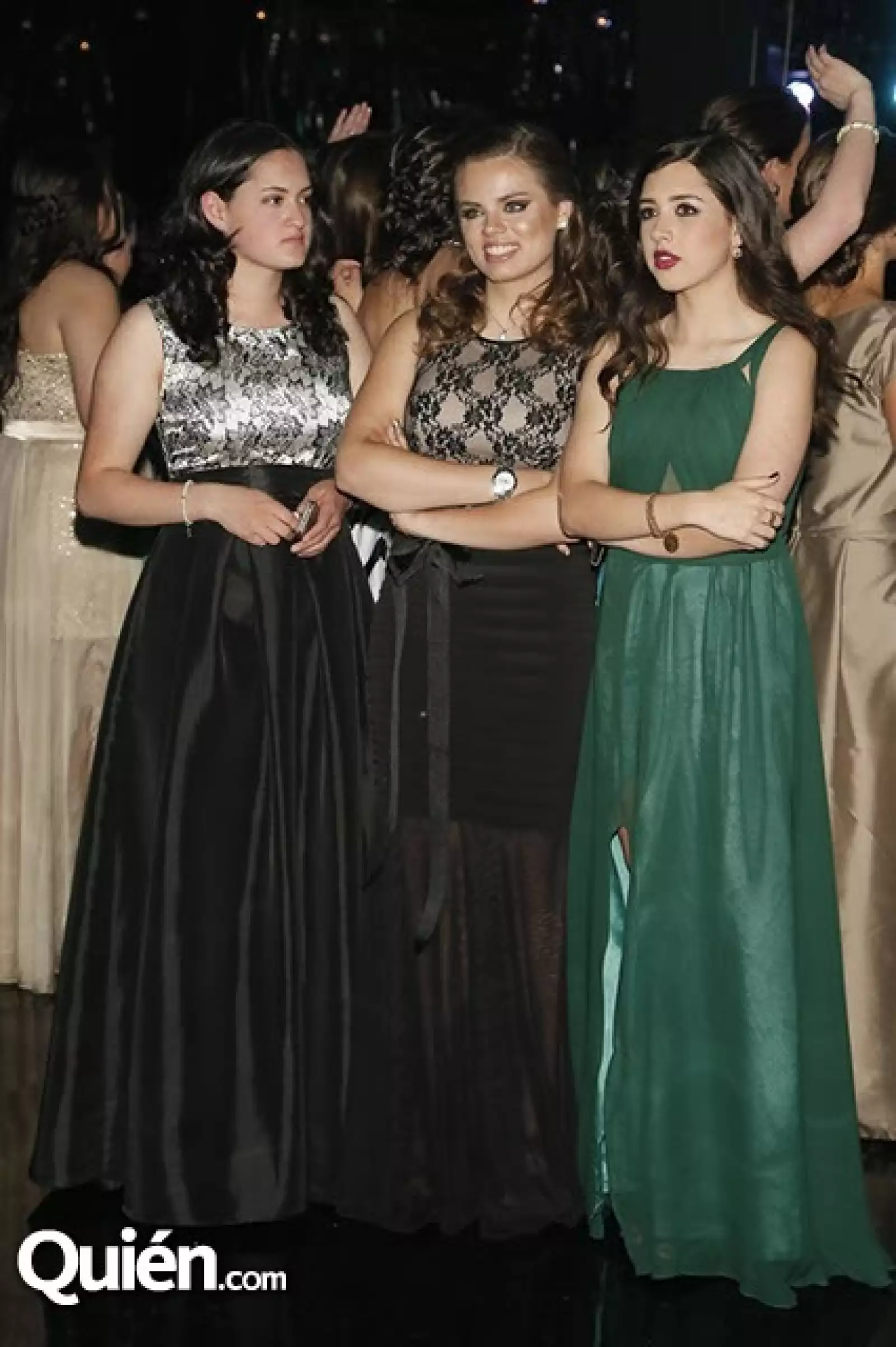 Rocío Espinosa,María Fernanda Beltrán y Cecilia Rubio
