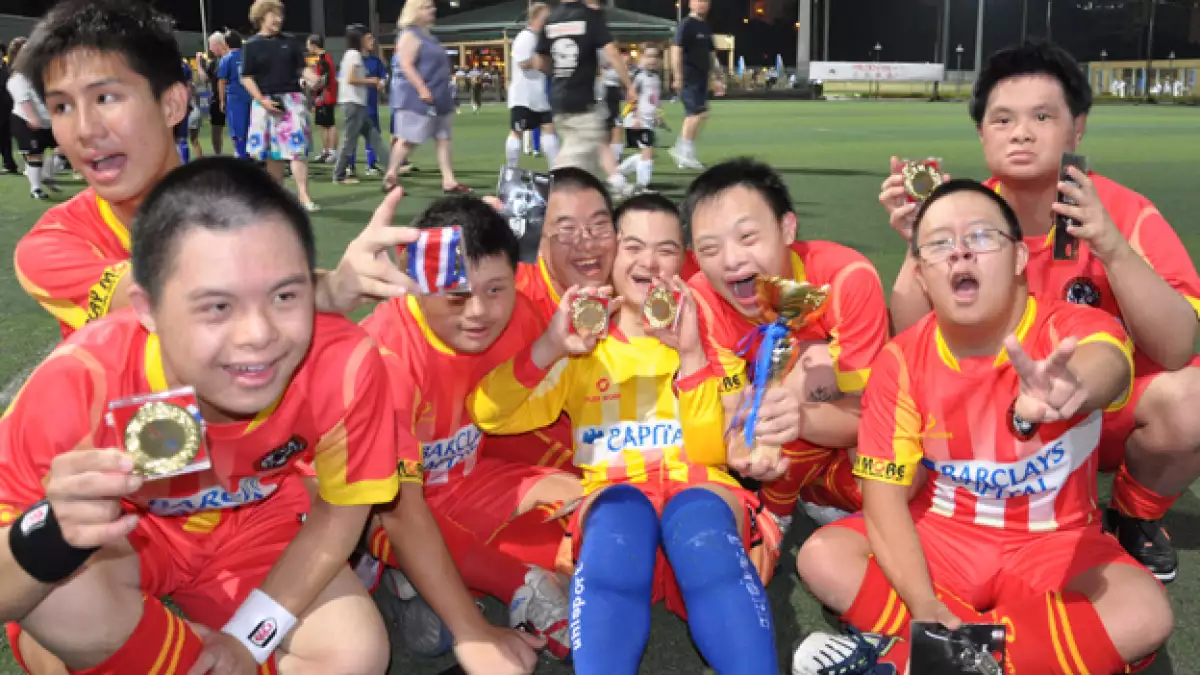 primer torneo de futbol sindrome down