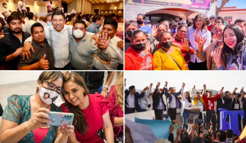 Inician las campañas para las elecciones 2022 en México