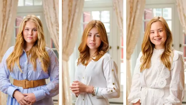 Princesa Amalia, princesa Alexia y la princesa Ariane de Holanda