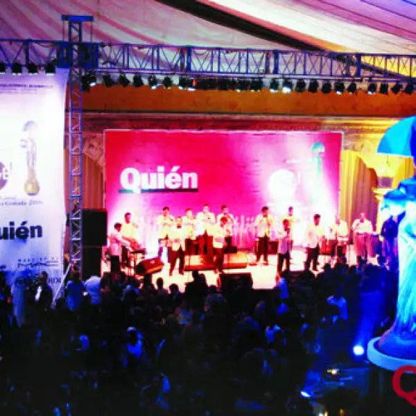 Aspectos. Fiesta después de la entrega de los premios Oye