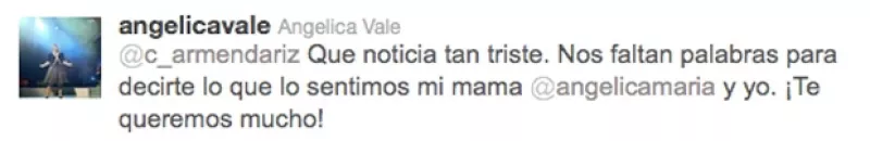 Lamentan personalidades en Twitter el fallecimiento del actor. Recuerdan su gran calidad como persona y como actor. Lo recuerdan con cariño.