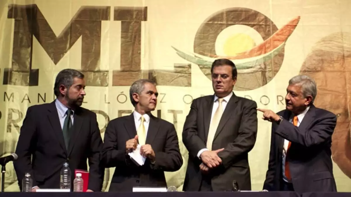 lopez obrador, de la fuente, ebrard y mancera