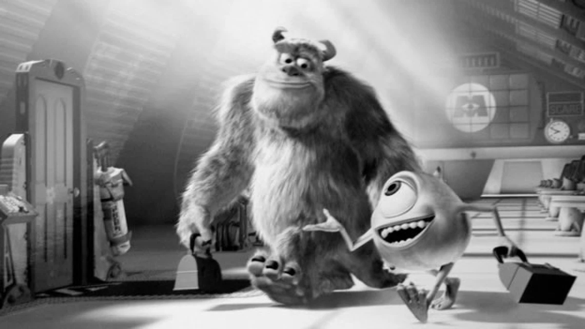 fragmento de la cinta Monsters Inc