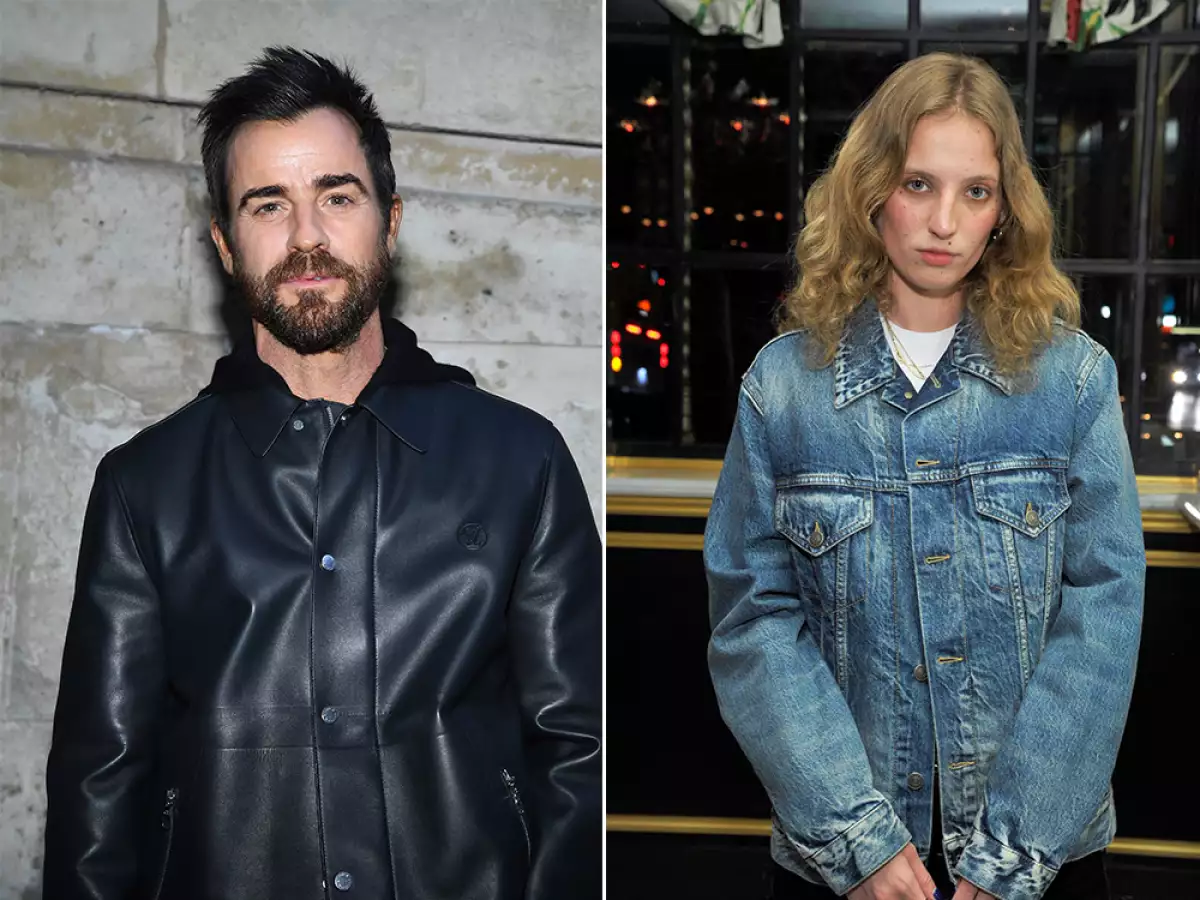 Justin Theroux y Petra Collins