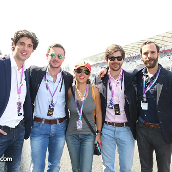 Karla Oliveras, Nono Gómez, Pedro Merry, Álvaro Juan y Alonso Moreno de Barreda