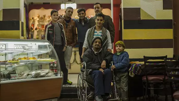 Los Taleb viven hoy en México gracias a los esfuerzos de Khaldoun (derecha-arriba) y su Asociación Internacional de Sirios en México.