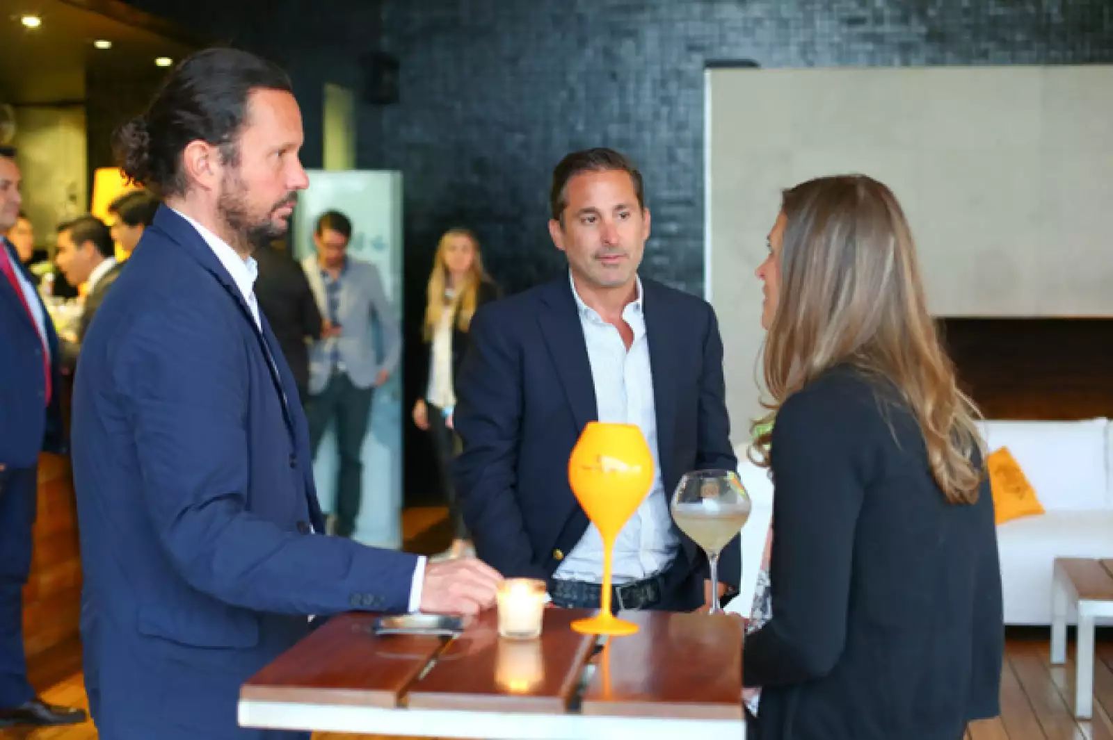 Eduardo Prieto, Moisés Micha y Adriana Angulo