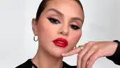 Selena Gómez maquillada